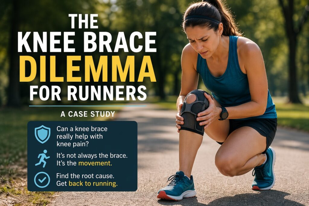The Knee Brace Dilemma for Runners: A Case Study