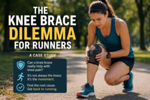 The Knee Brace Dilemma for Runners: A Case Study